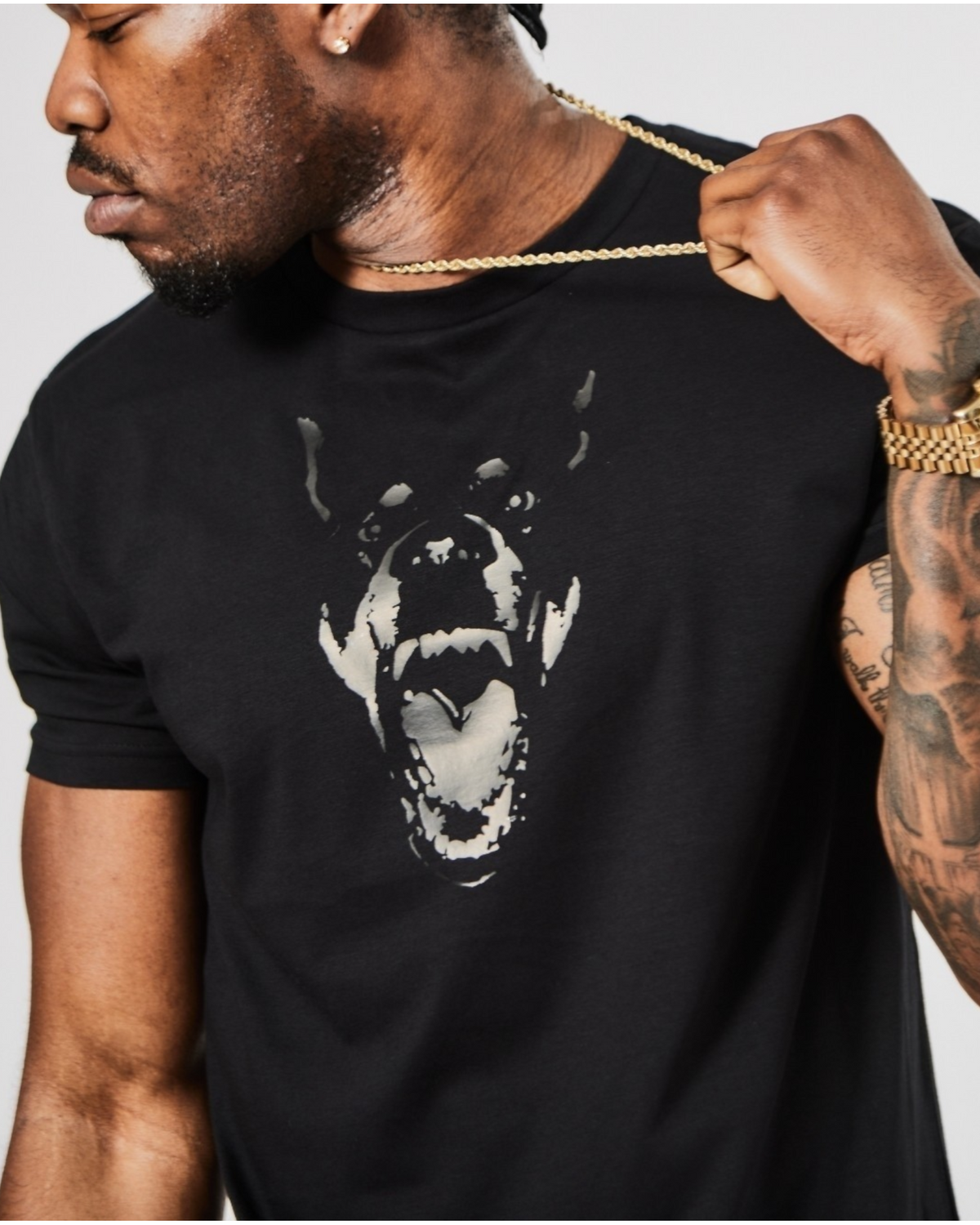 Doberman Pinscher Tshirt Black Minimal Design Dog Owner T Dope Shirt for Dog Lovers Doberman Dad Gift Men's Unisex Organic Cotton Tee Gifts