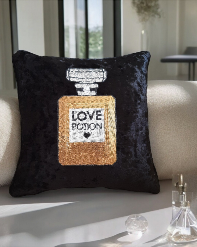 Love Velvet Cushion Cover Love Potion Premium Pillow Heart Cushion For Living Room Heart Pillow For Bedroom Luxury Decorative Cushion Gift